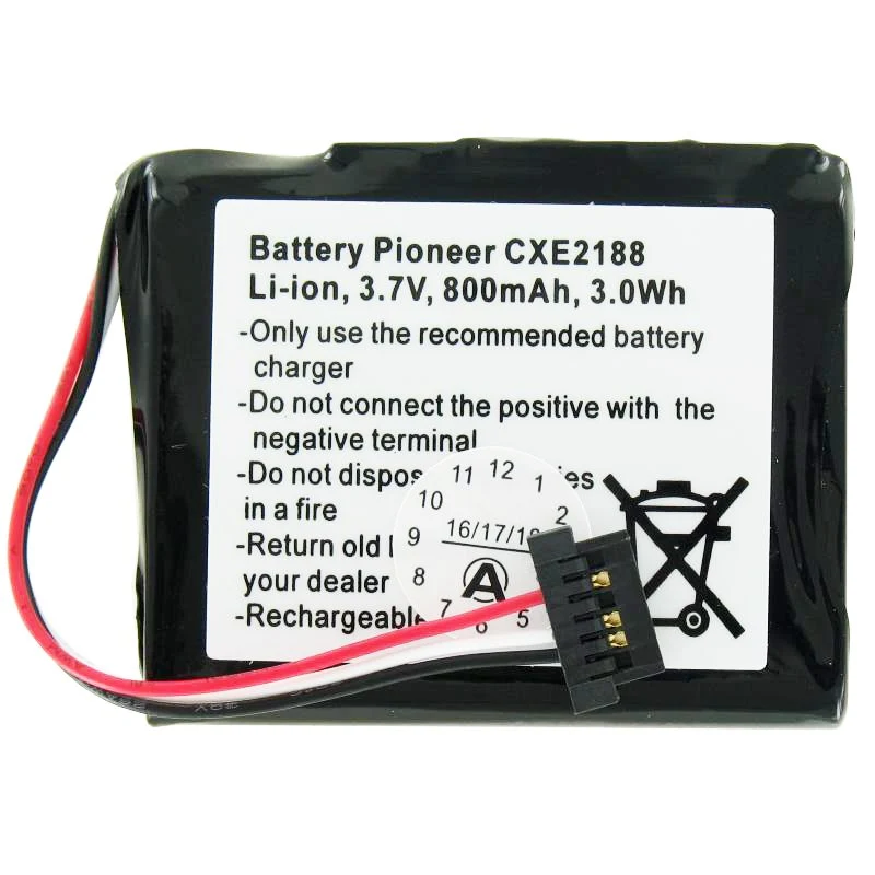 AccuCell Akku passend für Pioneer CXE2188 , AVIC-F320BT, Akku 338937010176