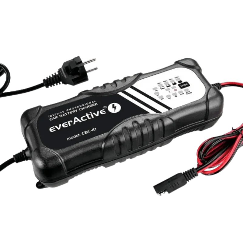 Chargeur intelligent pour batterie Plomb de véhicule 12V et 24V