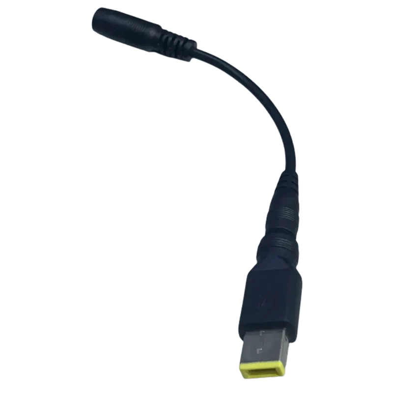 Chargeur 42v 2A avec adaptateur fiche Carré jaune