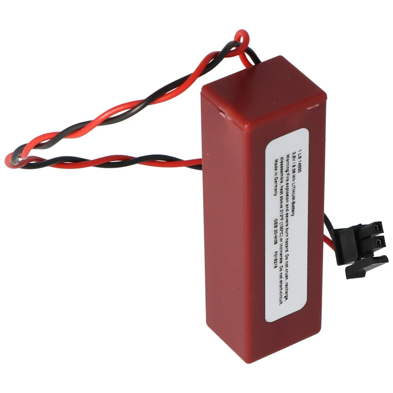 Saft Lithoguard 1LS14500 Lithium-Thionyl-Chloride Batterie Tadiran TL-5242/W, bitte unbedingt Stecker beachten