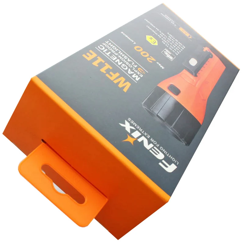 Fenix WF11E ATEX Led Taschenlampe mit 2 Magneten und Gürtelclip, maximal 200 Lumen Helligkeit
