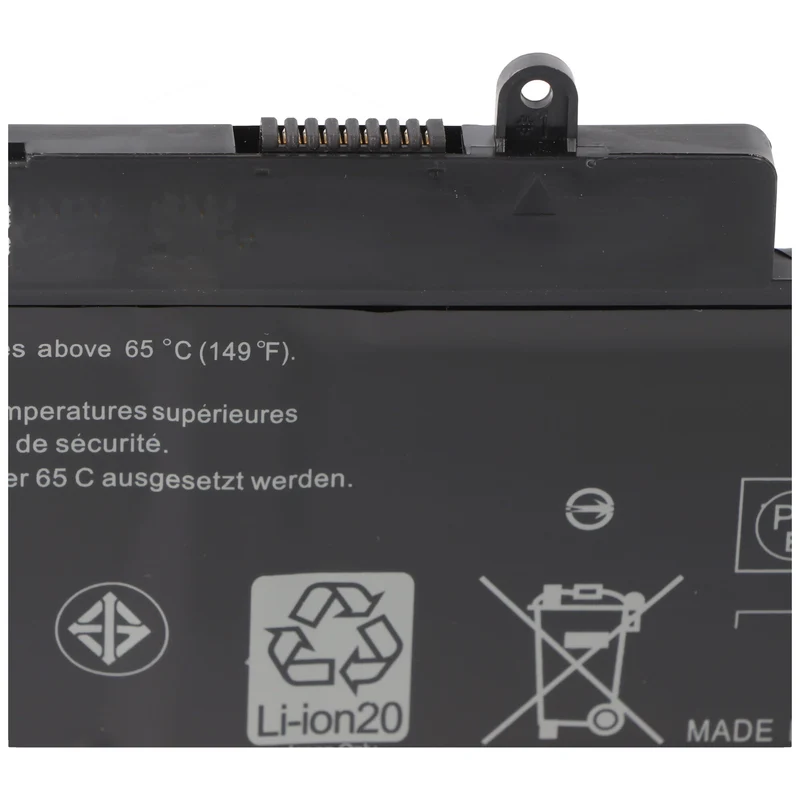 AccuCell Akku passend für Dell Inspiron 11-3147, 11-3148 Akku 04K8YH, 0WF28, 4K8YH, GK5KY, 11,1V 3200mAh 25,2x79x7mm