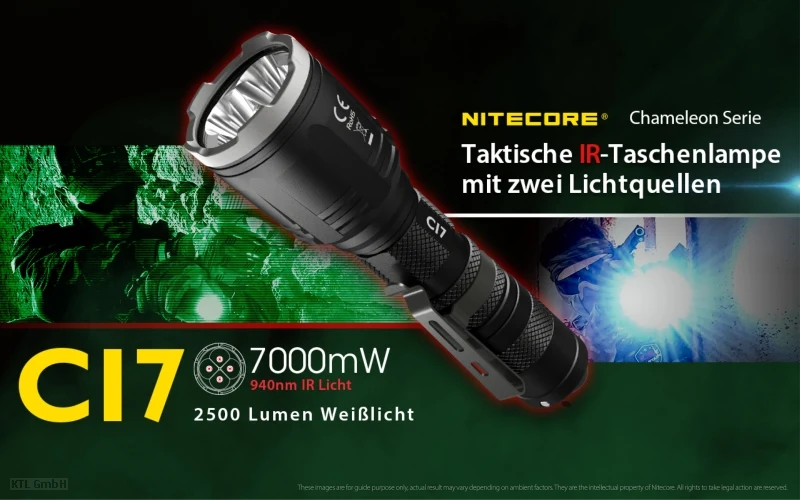 Nitecore Taschenlampe Chameleon CI7Nitecore