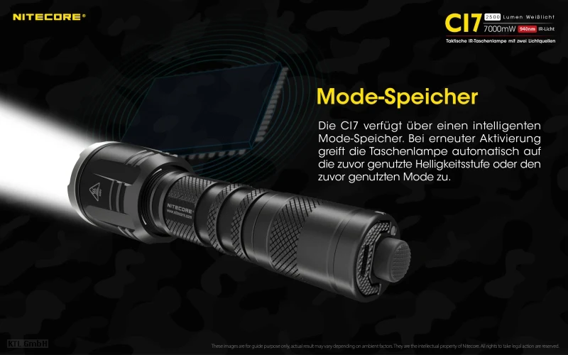 Nitecore Taschenlampe Chameleon CI7Nitecore