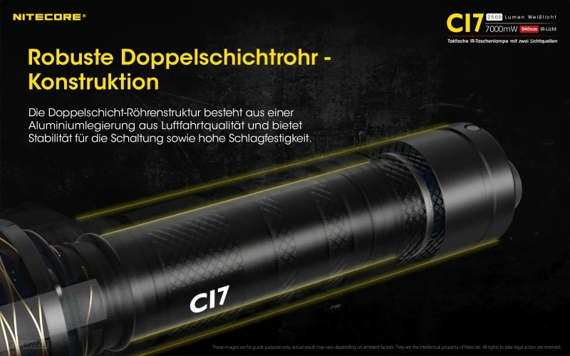 Nitecore Taschenlampe Chameleon CI7Nitecore