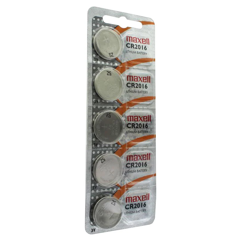 Maxell CR2016 Lithium Knopfzelle IEC CR2016 (5 St.)
