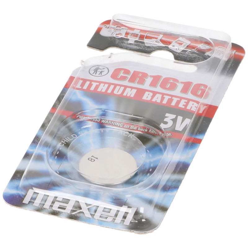 Maxell CR1616 Lithium Batterie IEC CR1616 mit 3 Volt und 55mAh