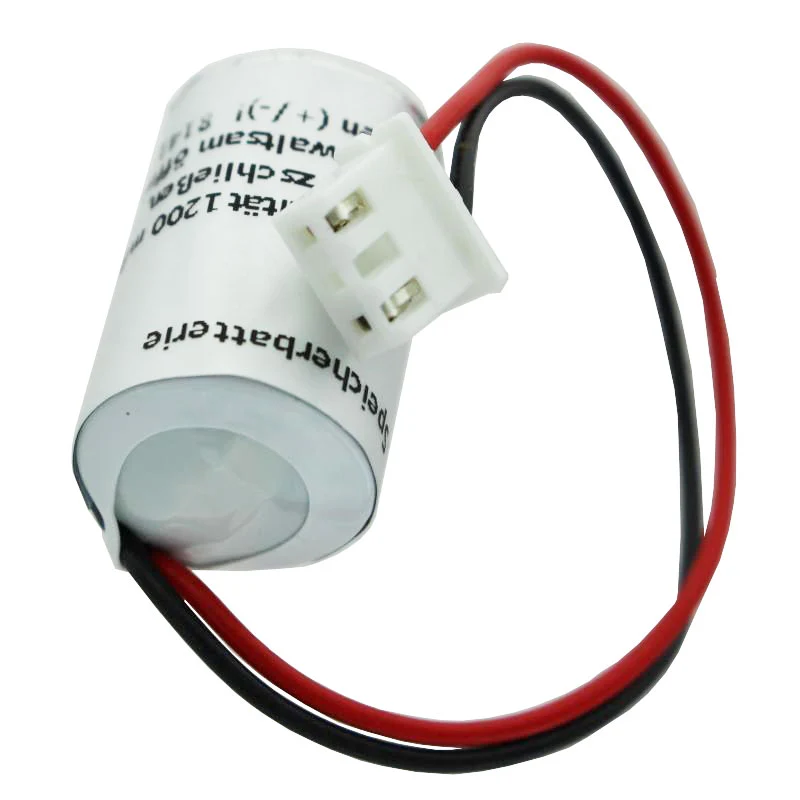 AccuCell Batterie passend für Mitsubishi PM-20BL mit Kabel und weißem Stecker
