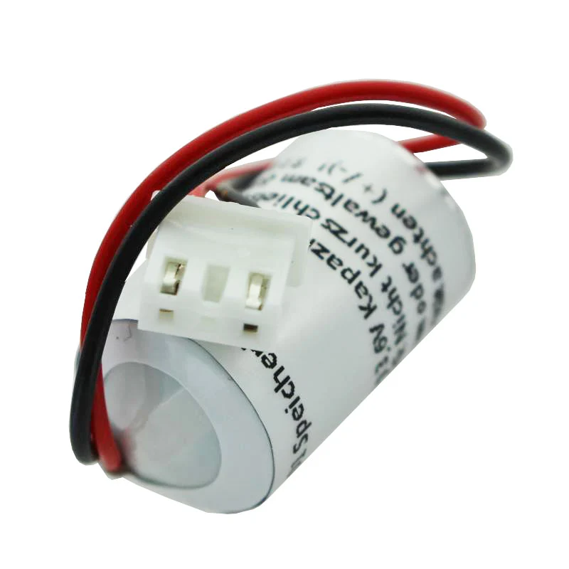 AccuCell Batterie passend für Mitsubishi PM-20BL mit Kabel und weißem Stecker