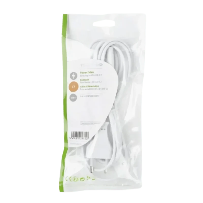 Câble D'alimentation Secteur en 8 Type C7 2 Mètres