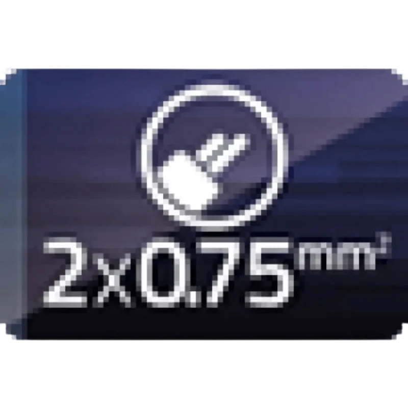 Câble D'alimentation Secteur en 8 Type C7 2 Mètres