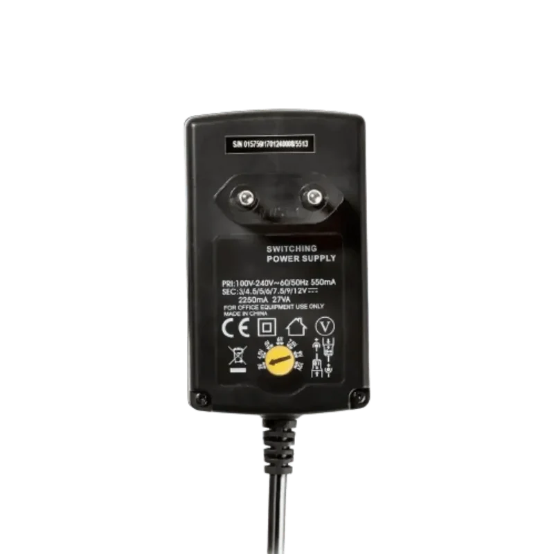 Adaptateur Secteur Universel AC/DC Sortie 3-12v 1500mA