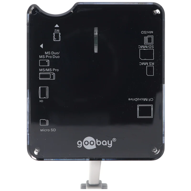 Goobay USB Kartenleasegerät All-in-one für SD, SDHC, MiniSD, MMC, CF, XD Cardreader