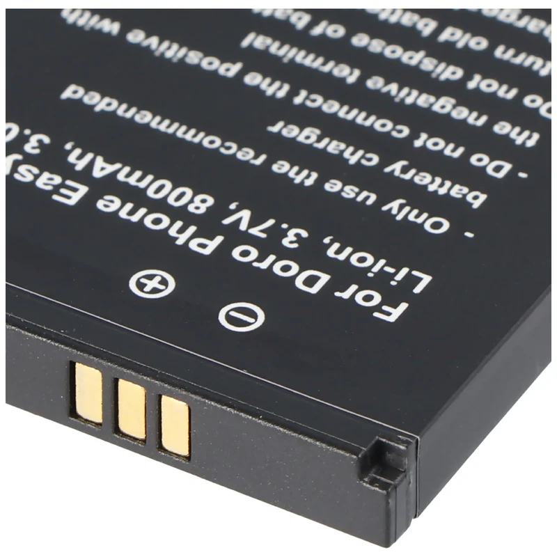 AccuCell Doro PhoneEasy 410 Akku, Doro Phone Easy 610 Akku, SHELL01A Akku Care Clamshell