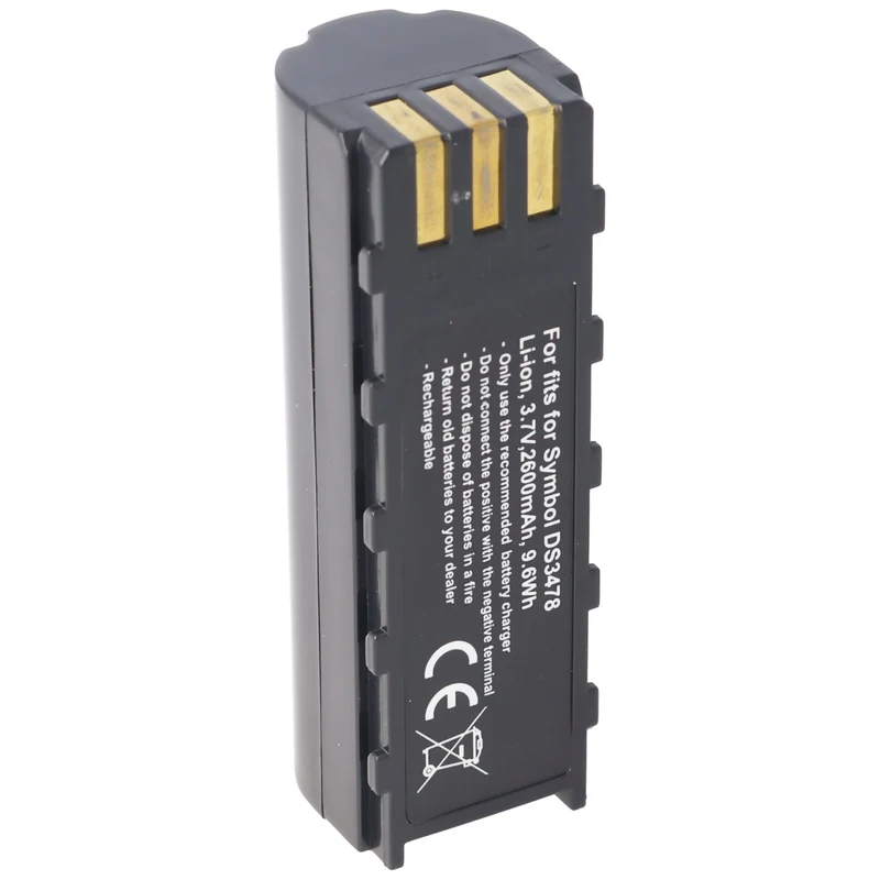 AccuCell Akku passend für Symbol 21-62606-01 Akku 3,7V 2600mAh 9,6Wh
