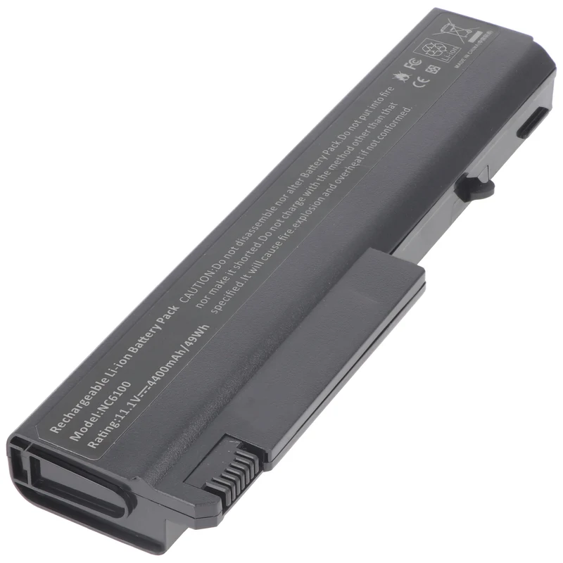 AccuCell Akku passend für HP Compaq NX5100, NX6100, 10,8 Volt 4400mAh 47,5Wh