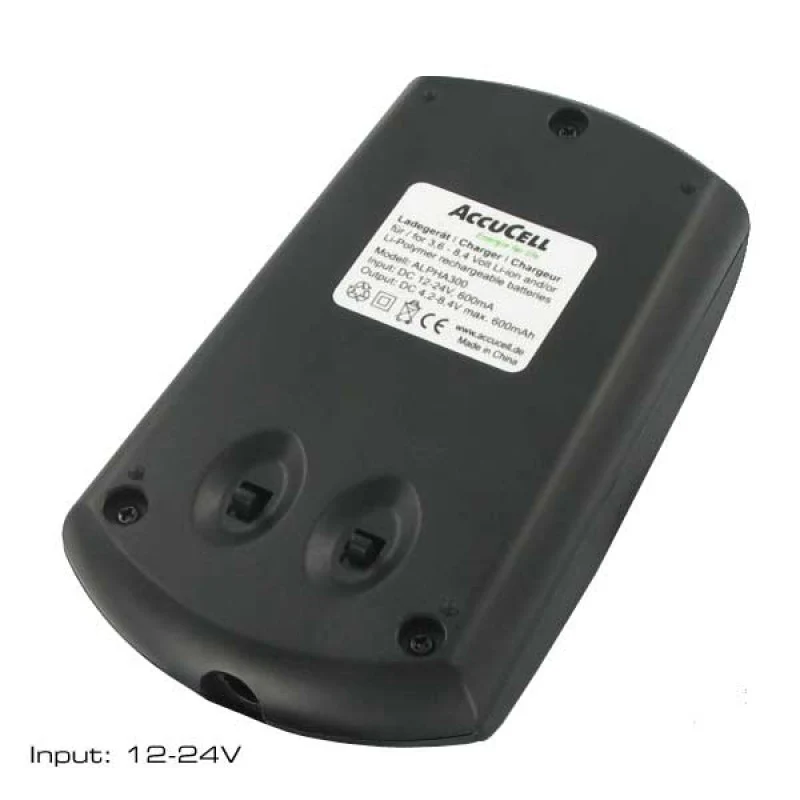 AccuCell Ladegerät passend für Panasonic CGA-S004, DMW-BCB7