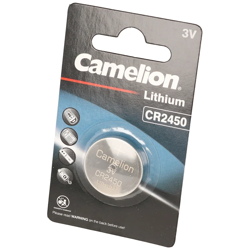 Camelion CR2450 Lithium Batterie IEC CR2450 Knopfzelle Lithium Batterie