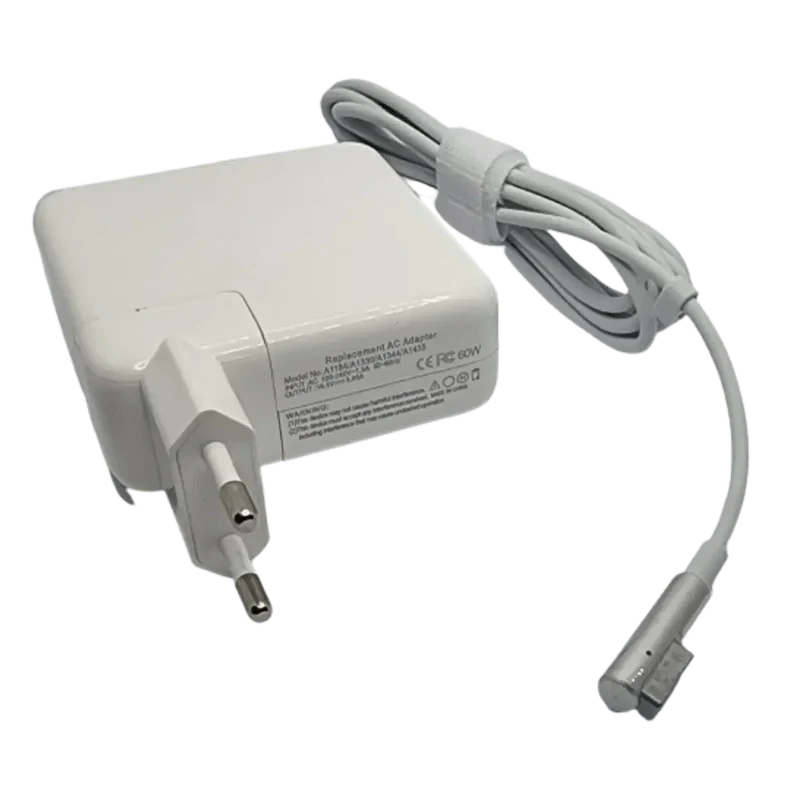 Chargeur 60W pour Macbook Magsafe 16.5V 3.65A fiche L