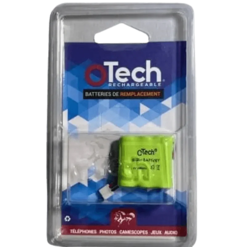 Batterie pour Téléphone sans Fil Logicom Alcatel 3.6v NiMh