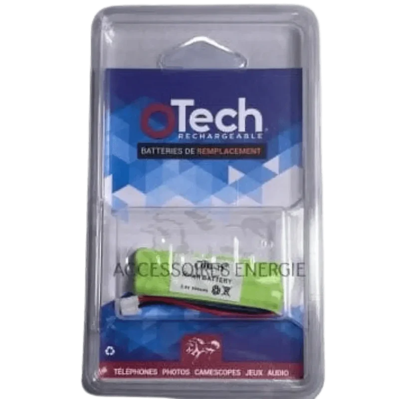 Batterie pour Téléphone sans Fil Vtech Ge AT&T 2.4v NiMh