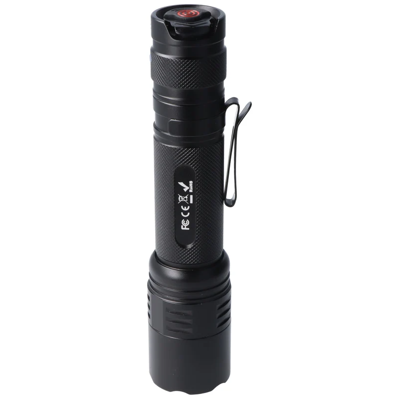 Skywoods Taktische Lampe TZL1800 – 1.800 Lumen, 18650 Akku, USB-C