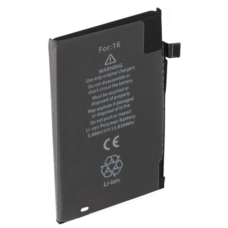 AccuCell Akku passend für Apple iPhone 16 Li-Polymer 3,88V 3561mAh 13,83Wh