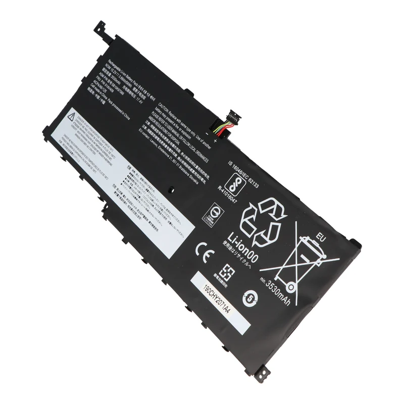 AccuCell Akku passend für Lenovo ThinkPad X1 Carbon 2016, 00HW028, Li-Polymer, 15,2V, 3200mAh, 48,6Wh, built-in