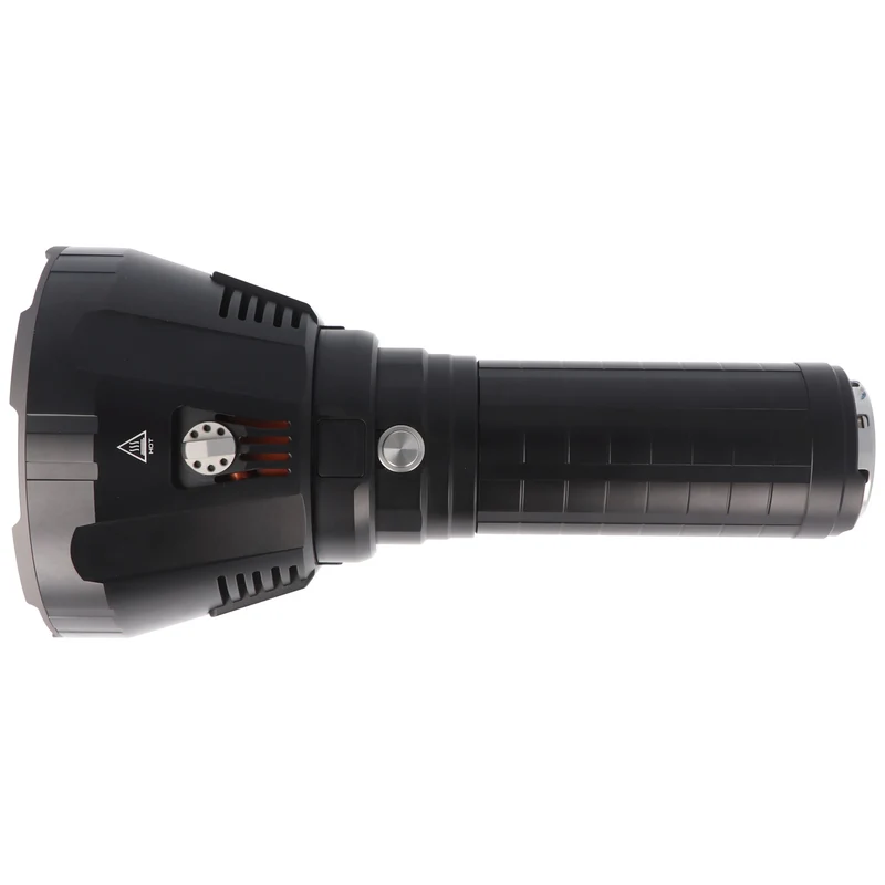 Imalent 100000 Lumen MS18 LED Taschenlampe mit max. 100.000 Lumen, inklusive Akku und Ladegerät