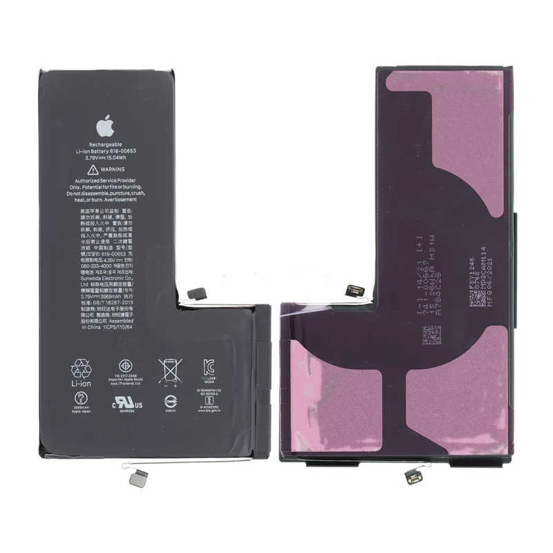 AccuCell Original Apple iPhone 11 Pro Max Akku – Li-Ion Smartphone-Ersatzakku mit 2.658 mAh