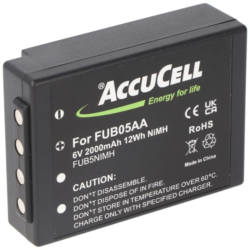 AccuCell FUB05AA Akku BA205030, FBFUB05N, BA205030, BA225000 NiMH Akku 2000mAh