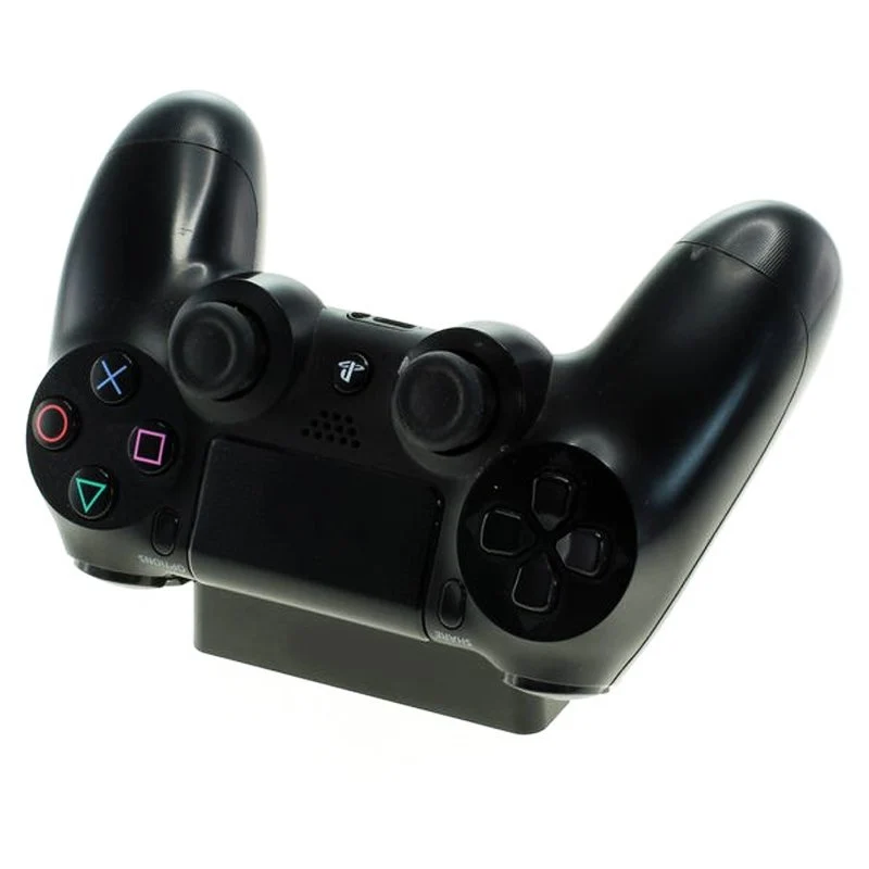 AccuCell Ladegerät passend für den Sony PS4 Controller, Dockingstation schwarz