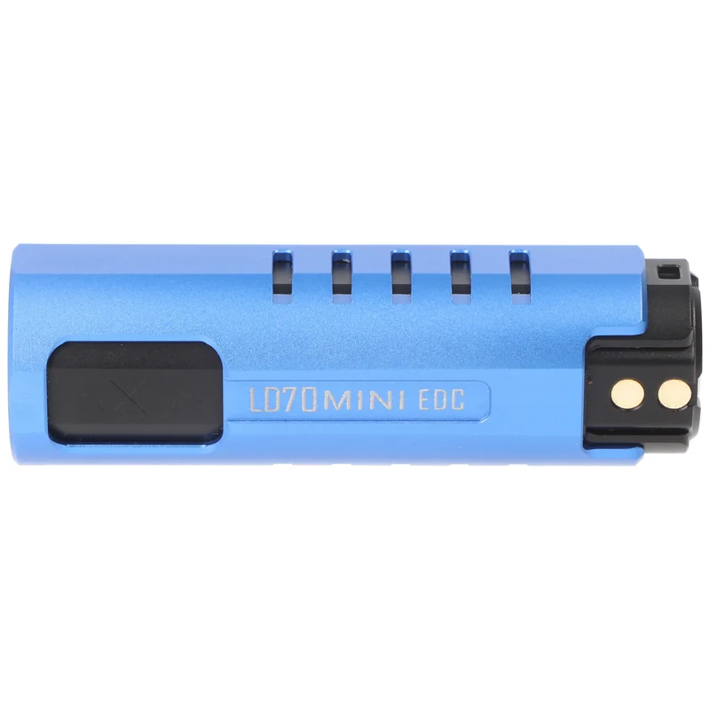 Imalent LD70 Mini EDC LED-Taschenlampe blau mit 4000 Lumen, Leuchtweite max. 203 Meter