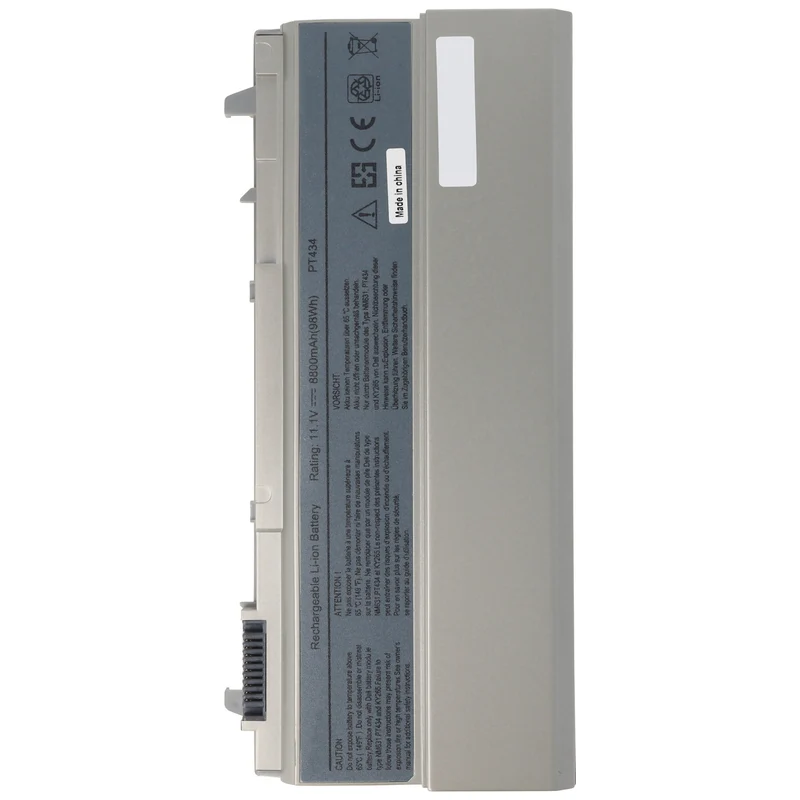 AccuCell Akku passend für Dell Latitude E6400, E6410, E6500, E6510, 312-0748, 312-0754, 312-0917, 312-7414 11,1 Volt 7800mAh