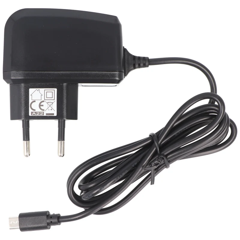 AccuCell Ladegerät mit micro USB Stecker passend für Samsung Galaxy S2, S3, S4