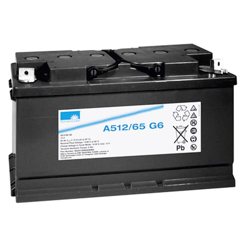 Exide Dryfit A512/65 G6 12 Volt 65000mAh 353 x 175 x 190mm M6 Schraubanschluss