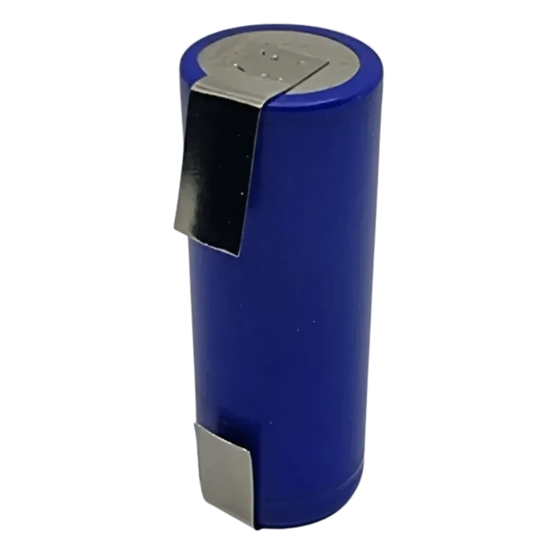 Batterie Li-ion 18500 3.7V 1400mAh avec languettes à souder