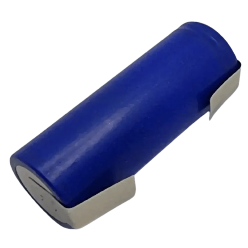 Batterie Li-ion 18500 3.7V 1400mAh avec languettes à souder