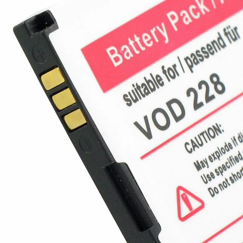 AccuCell Akku passend für den Li3707T42P3h463848 Akku Vodafone VF227, VF228