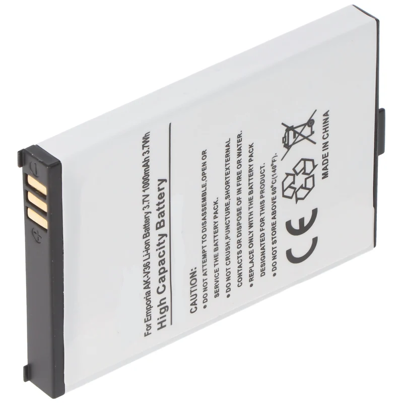 AccuCell Emporia AK-V35 Elegance Li-Ion Akku von AccuCell auch passend für AK-V36, AK-V37, AK-V38