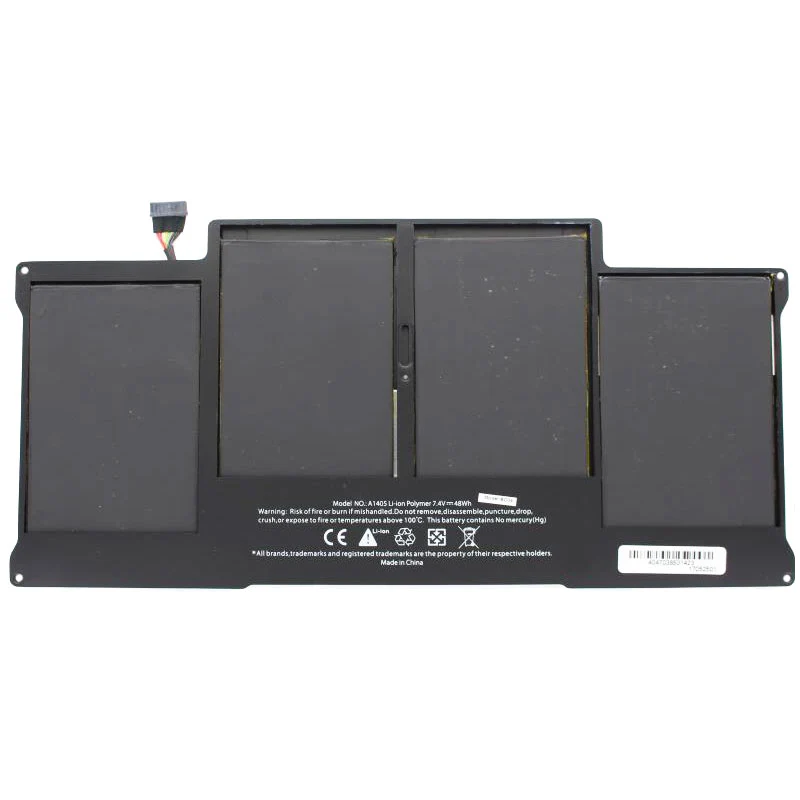 AccuCell Akku passend für Apple MacBook Air 13" A1466, A1405, 661-6055