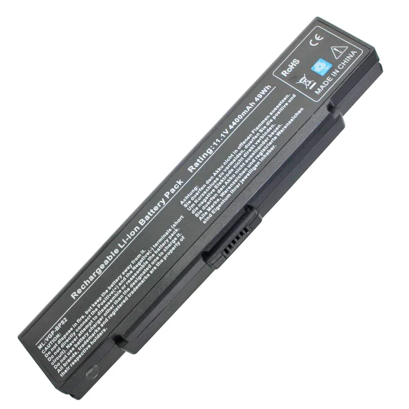 AccuCell Akku passend für Sony Vaio PCG-6C1N Akku VGP-BPS2 mit 4400mAh, 48,8Wh