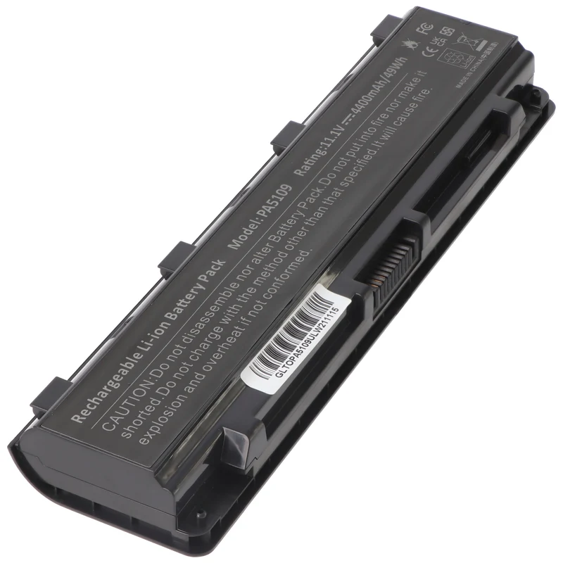 AccuCell Akku passend für Toshiba PA5108U-1BRS, PA5109U-1BRS mit 10,8 Volt und 4400mAh