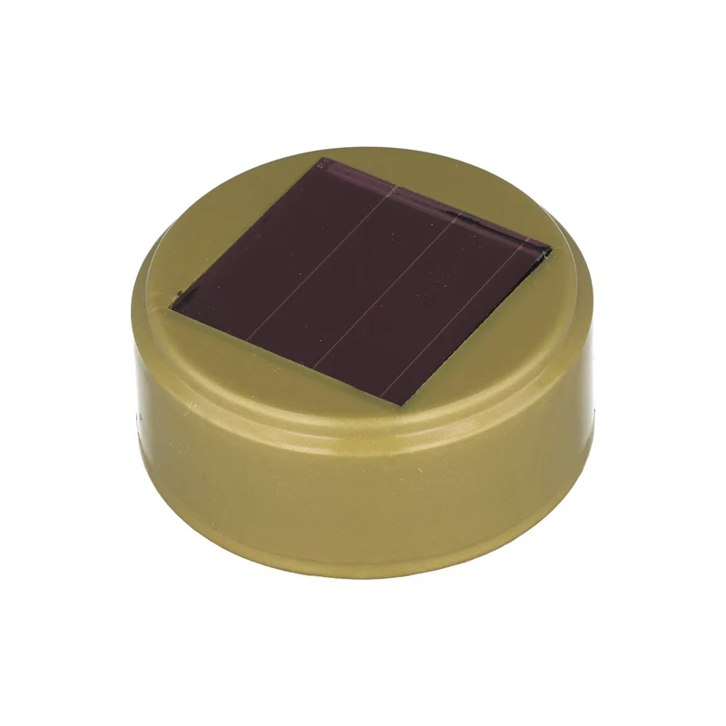 Star Trading Solar LED-Grablicht „Hearty“ rot – Warmweißes Grablicht mit Flackereffekt und Erdspieß