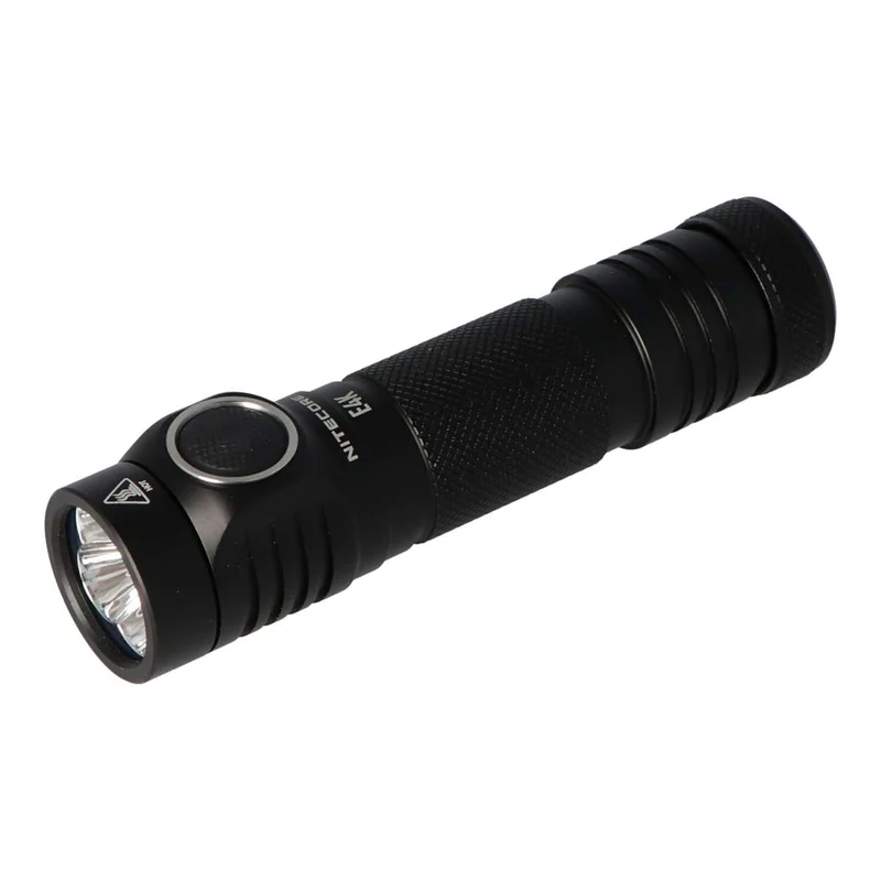 Nitecore E4K - 4400 Lumen NC-E4K LED-Taschenlampe mit bis zu 4400Lumen inkl. Akku und AkkuSafe