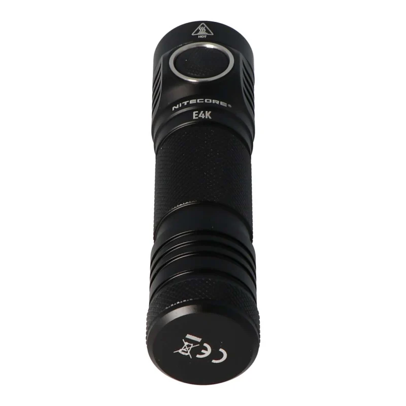 Nitecore E4K - 4400 Lumen NC-E4K LED-Taschenlampe mit bis zu 4400Lumen inkl. Akku und AkkuSafe