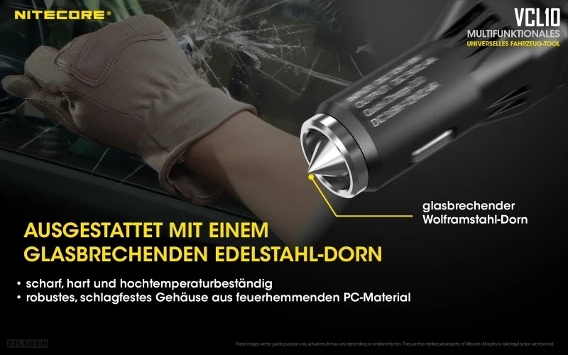 Nitecore VCL10 multifunktionales USB-Ladegerät - All in one Gadget