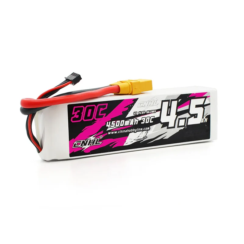 CNHL 4500mAh 14,8V 4S 30C LiPo-Akku mit XT90-Stecker