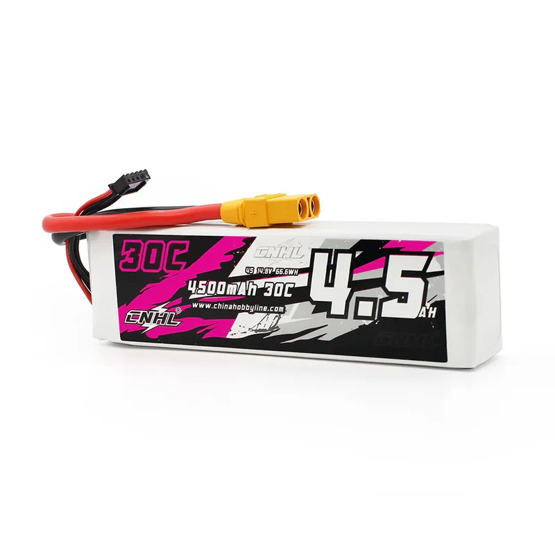 CNHL 4500mAh 14,8V 4S 30C LiPo-Akku mit XT90-Stecker