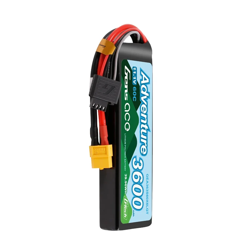 Gens Ace 3600mAh 3S 60C HV LiPo-Akku mit XT60 | Adventure | G-Tech